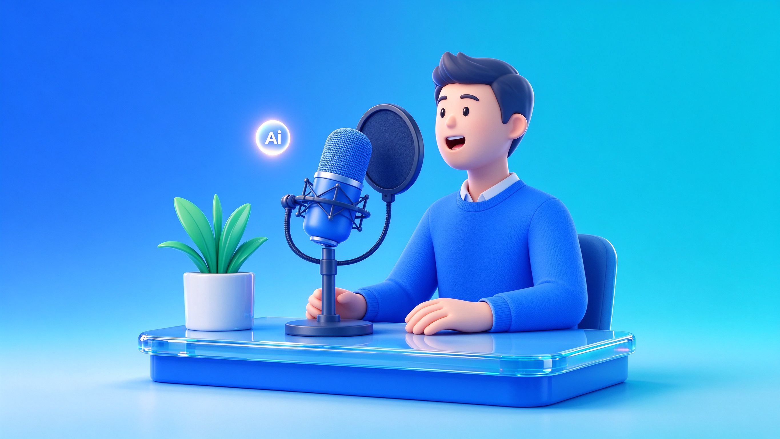 CapCut timeline with an AI voiceover waveform, auto captions and stacked video clips